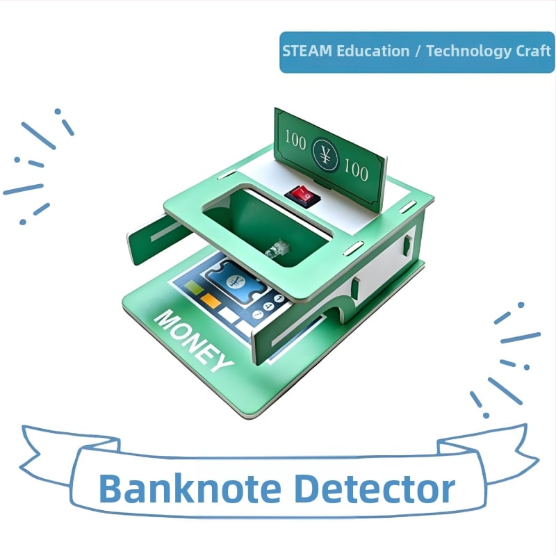 Vzdelávací DIY set – Detektor bankoviek pre študentov, vedecká hračka a praktický experiment