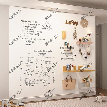 Biely smaltovaný magnetický stenový panel, galvanizovaný pre kuchyňu, obývačku a spálňu