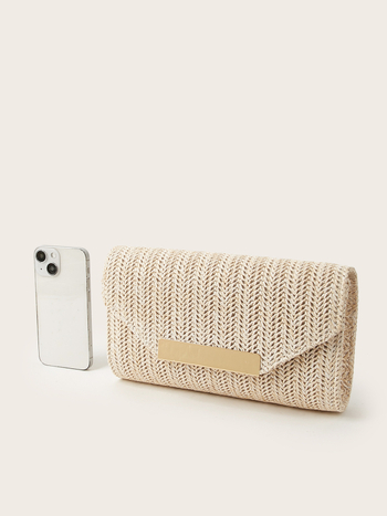 2026 tkana clutch torba s lancem — elegantna večernja torba u obliku koverte za vjenčanja