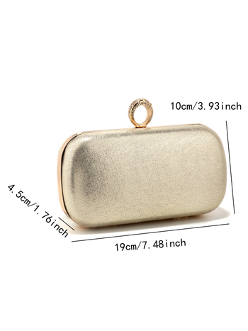 Elegantna ženska večernja torbica, mala kvadratna crossbody torba, europski stil