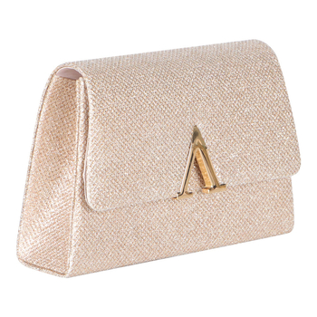 PU kožna mini kvadratna clutch torba s poklopcem i zlatnim lancem, svijetla večernja torba