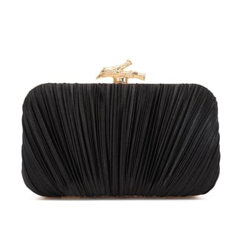 Plisirana večernja torbica, prilagodljiva clutch i torbica za šminku