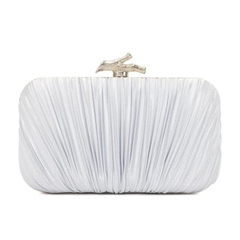 Plisirana večernja torbica, prilagodljiva clutch i torbica za šminku