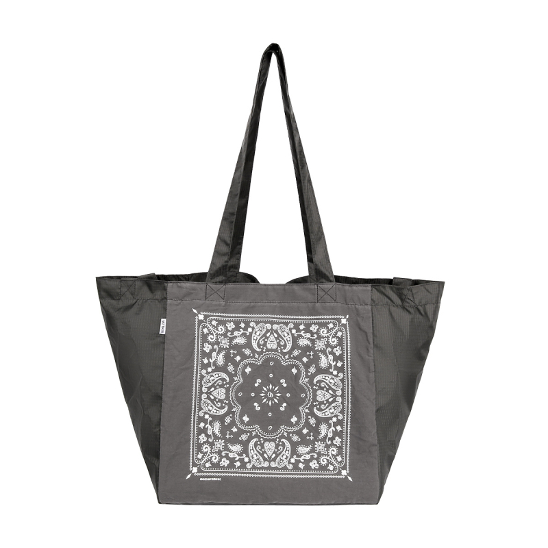 Женска чанта Cashew Flower с бродерия, нейлонова кръстосана чанта Tote, сгъваема