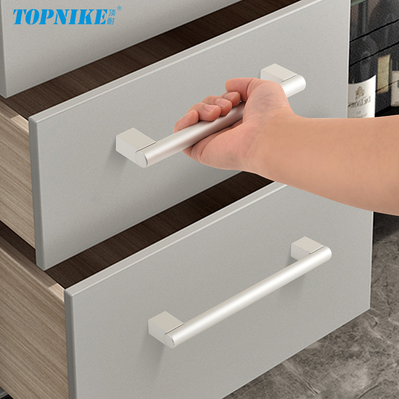 Produžena ručica vrata garderobe od aluminijske legure – za kuhinjske ormariće, panel hladnjaka, perilice posuđa i pećnice
