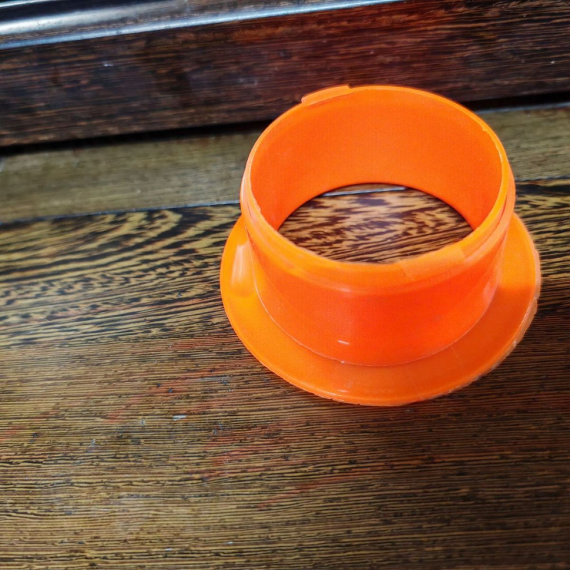 Mâner din plastic protejat împotriva prafului pentru dozator de folie stretch