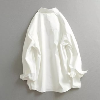 Cămașă bărbătească, stil coreean minimalist, lux, imprimeu graffiti, mâneci lungi, croială lejeră, guler pătrat, poliester