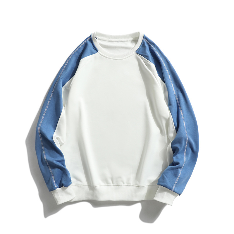 Ανδρικό hoodie φούτερ με κουκούλα, χαλαρή γραμμή, μακρυμάνικο, ελαφρύ πολυεστέρα, μονόχρωμο, με τσέπη τύπου patch, για φθινοπώρο-άνοιξη
