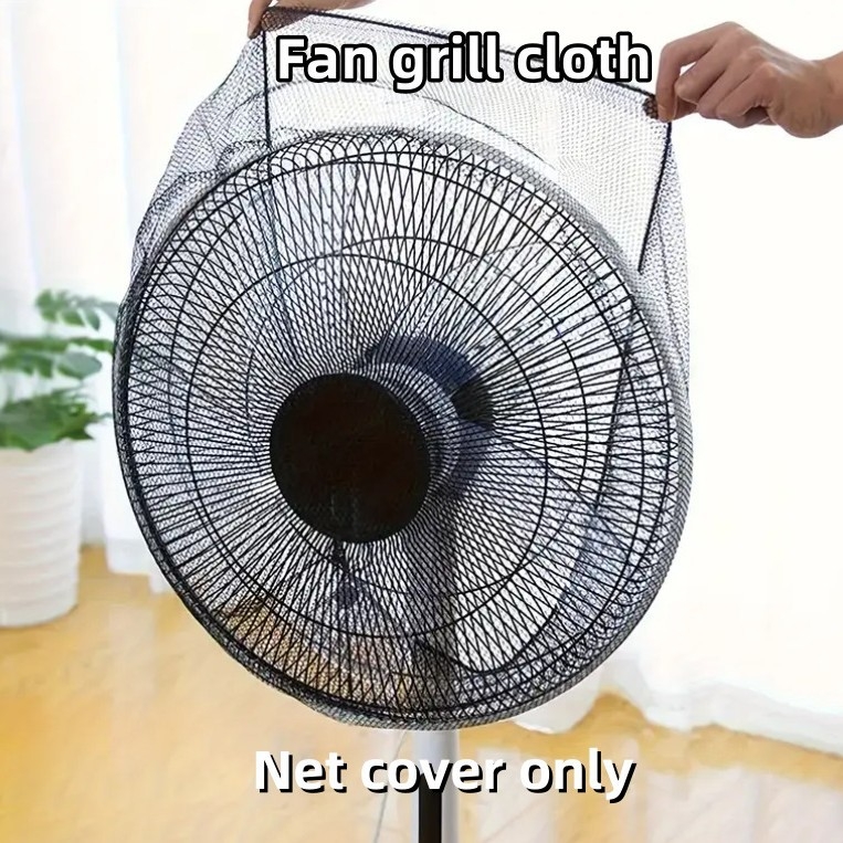 Pokrov ventilatora s mrežom zaštite djece, za podne i stolne ventilatore, universalni zaštitni pokrov od prašine