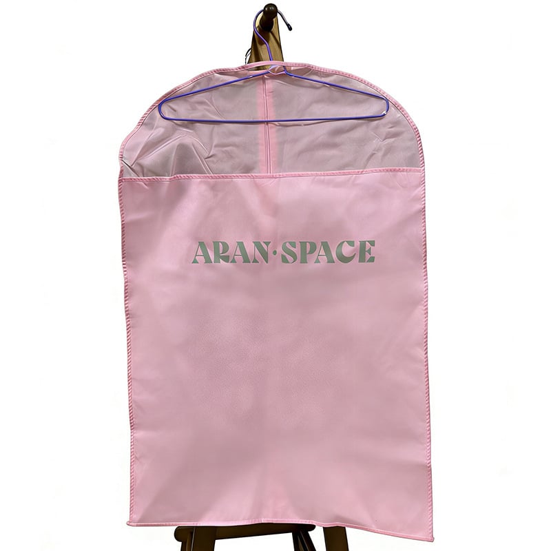 Pungi transparente anti-praf pentru haine, personalizate, din material nețesut, pliabile pentru depozitare a hainelor