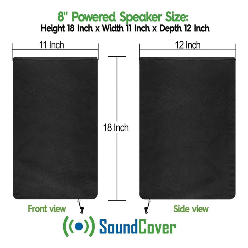 Калъф за говорител за мултимедийно аудио оборудване, 210D Oxford плат, прахозащитен и водоустойчив