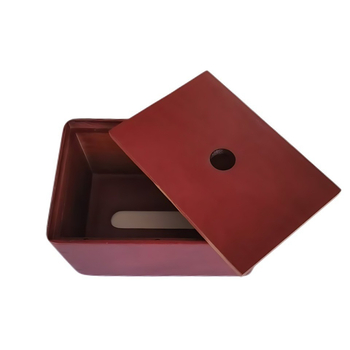Drvena kutija za maramice od smreke, novi kineski stil, prilagođeni logotip
