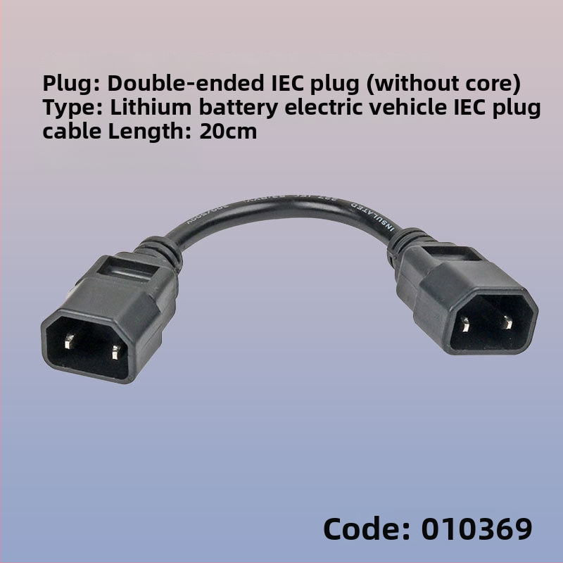 Kábel adaptér DC XLR konektora pre elektromobil s lítiovou batériou