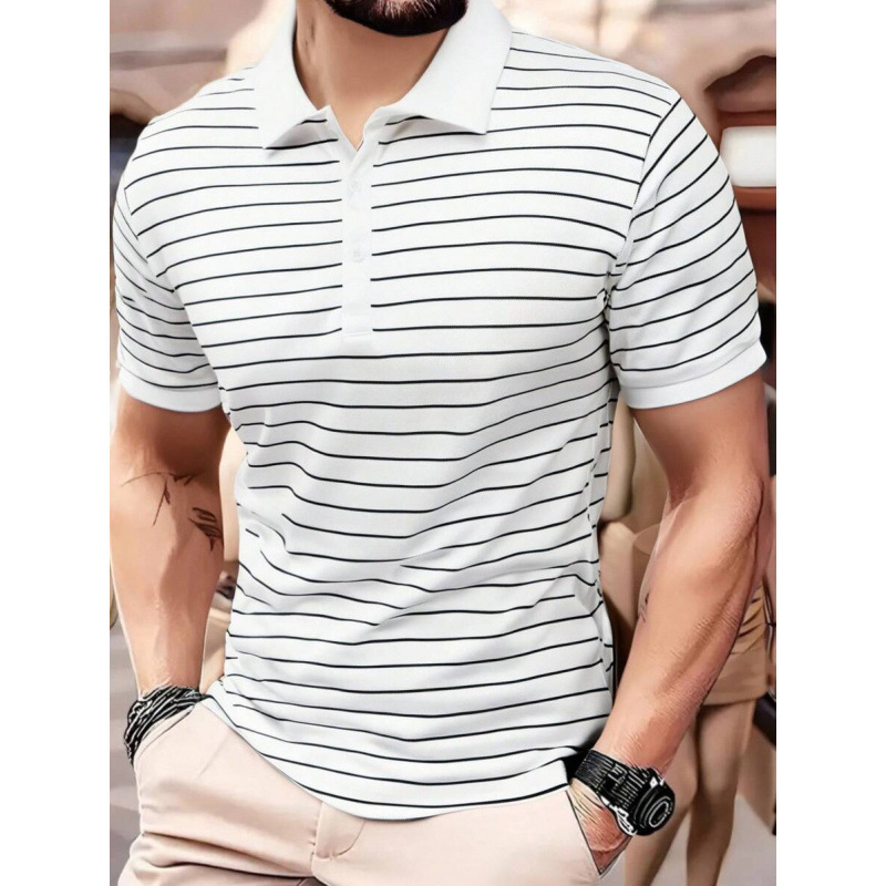 N 93462 Muška polo majica s printom golfa