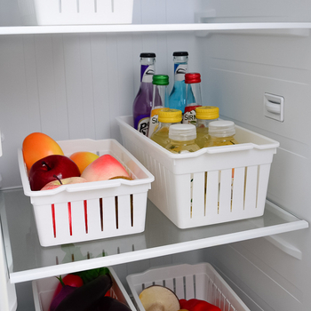 Plastična stolna košara za pohranu - minimalistički organizator za dom, kupaonicu i ured