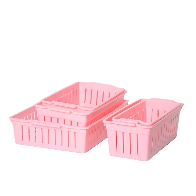 Plastična stolna košara za pohranu - minimalistički organizator za dom, kupaonicu i ured