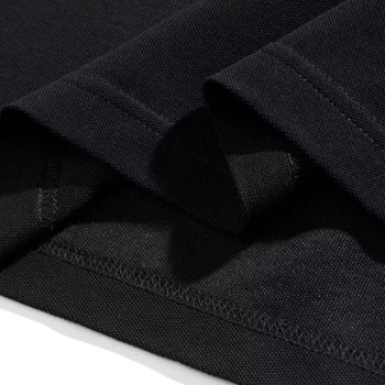 Férfi póló fél cipzárral, színblokkokkal, japán minimalist stílus, rövid ujjú, nyár, laza szabás, nagy méret, mindennapi top
