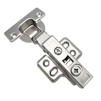 Hidrolična šarka za vrata ormara, za ploče debljine 25 mm, niklirani čelik