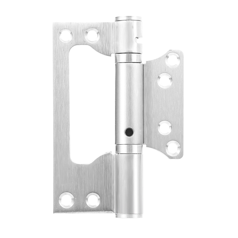Nevidljivi šarniri za vrata, 5 inča, hidraulično tlumenje i opruga za automatsko zatvaranje, nehrđajući čelik, za drvena vrata spavaće sobe