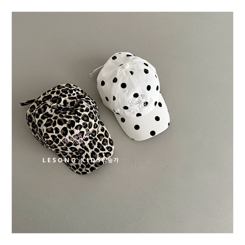 Polka Dot Leopard Print бейсболка за жени, семейна серия, дишаща лятна тънка версия, голям обикол на главата, извита козирка