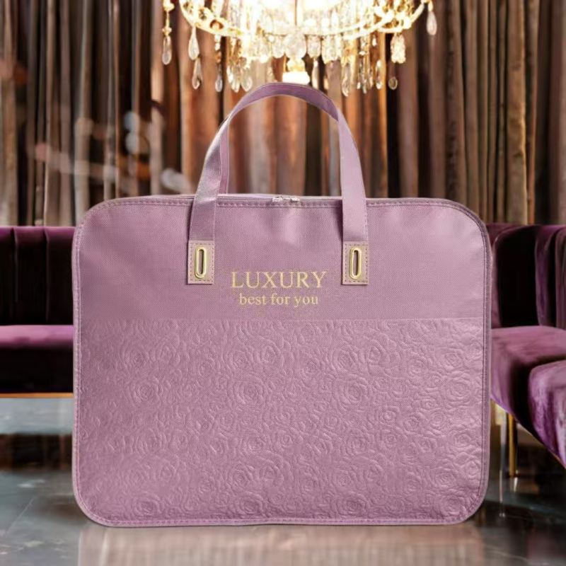 Sac de ambalare personalizat pentru pături, sac de depozitare a păturilor, pături de vară și de iarnă, sac pentru cuverturi