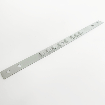 Željezna galvanizirana pločica za pričvršćivanje vrata i prozora, spojna pločica za aluminijske legure, ravna pločica, debljina 0.6–1.5 mm