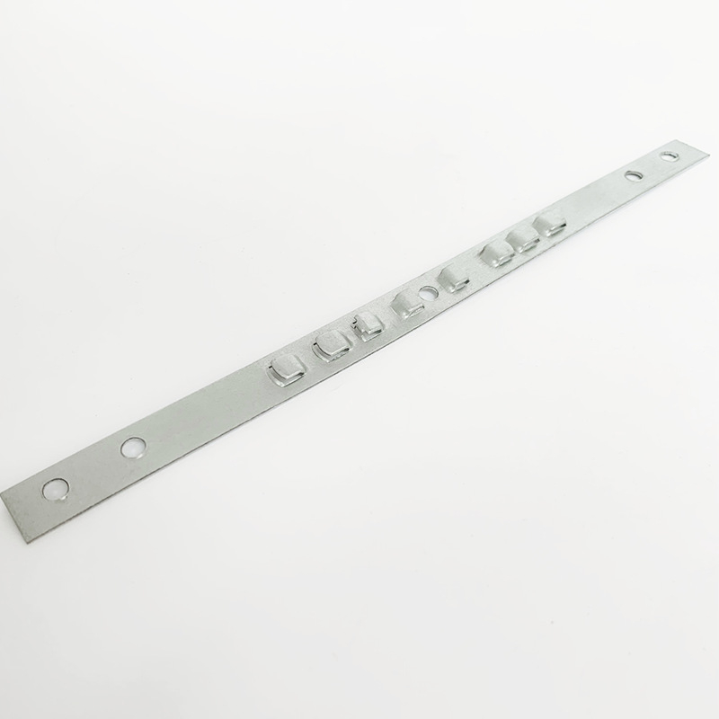 Željezna galvanizirana pločica za pričvršćivanje vrata i prozora, spojna pločica za aluminijske legure, ravna pločica, debljina 0.6–1.5 mm