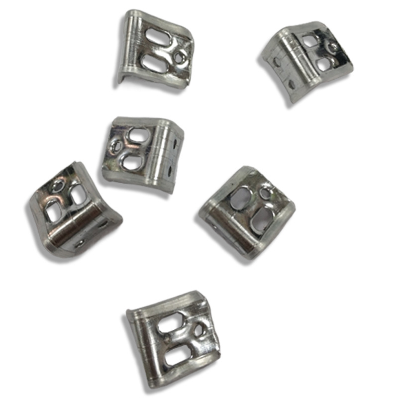 Galvanizirani opružni klips s pet otvora za namještaj hardver, debljina 1.0 mm, moderan minimalistički stil