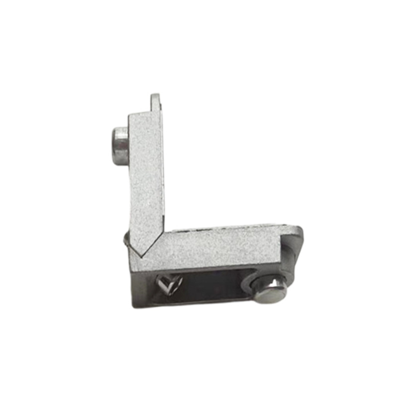 Lijevano aluminijsko kutno držač, 10x23 mm, za vrata i prozore, 90° spojnik