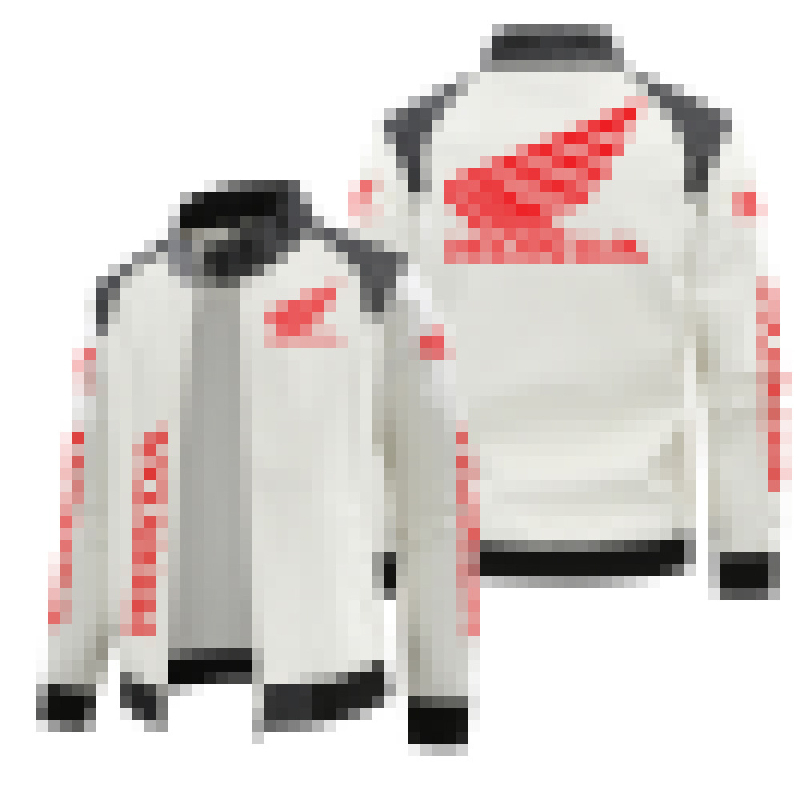 PU bőrből készült motorkerékpárdzseki fleece béléssel, oversize férfi modell, mintás nyomtatás, áll-nyakú, négy szezonos viselet