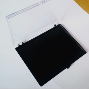 Prijenosna prozirna PS plastična kutija za prilagođene značke – zatvorena poklon kutija, mini kreativna kutija