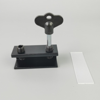 Brava za prozor od aluminijske legure s zaustavljačem, crni završetak, model 08, dječja sigurnost