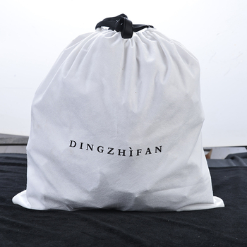 Sac de depozitare din material nețesut, cu închidere prin șnur pentru protecție împotriva prafului și logo, sac de pantofi din spunlace pentru hoteluri și magazine de curățare a pantofilor, ecologic.