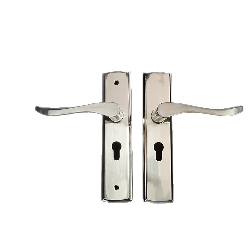 Unutarnja kvaka za vrata od aluminijske legure 1668A, duljina 220 mm, kvaka s 17 otvorima