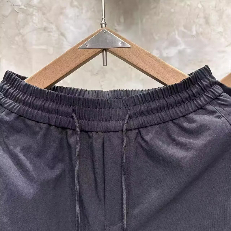 Ljetne muške kargo jogger hlače s elastičnim pojasom – širok kroj, brzo suše, svakodnevne hlače