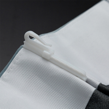 Plastične prilagodljive S kukice za korejske zavjese, teleskopske kukice za tkaninu 7/9 cm