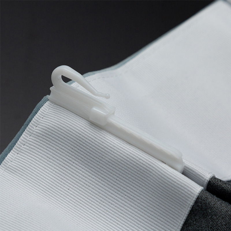 Plastične prilagodljive S kukice za korejske zavjese, teleskopske kukice za tkaninu 7/9 cm