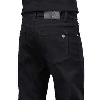 Lyocell férfi farmerok - Slim-Fit, rugalmas, egyenes szabású, európai prémium márka