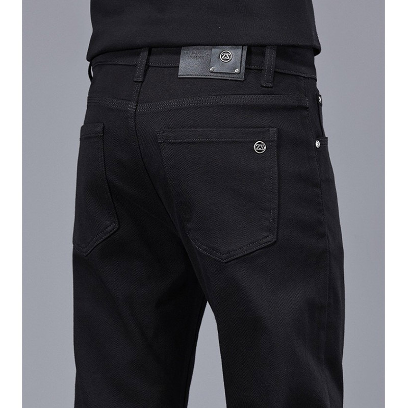 Lyocell férfi farmerok - Slim-Fit, rugalmas, egyenes szabású, európai prémium márka