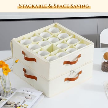 Sklopiva kutija za pohranu šalice od Oxford platna s prozirnim prozorom, organizator kuhinje i za piknik, dimenzije 53×42×33 cm, kapacitet 10–20 L