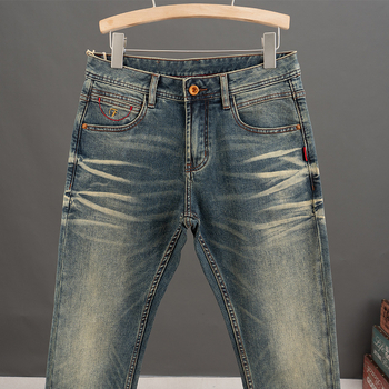 Muške traperice za proljeće 2025 – visoka kvaliteta, slim-fit, straight kroj, retro pranje