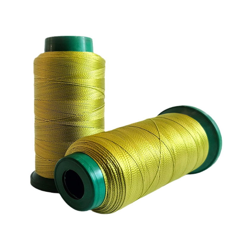 Magas szakítószilárdságú poliészter varrózsinór, 210D, 3-szálas nylon 250D, bőrökhöz, cipőkhöz és sapkákhoz