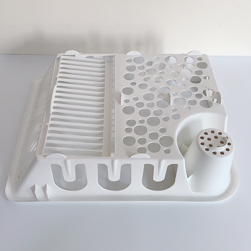 Raft de uscat vase pentru bucătărie, design modern minimalist, suport pe blat