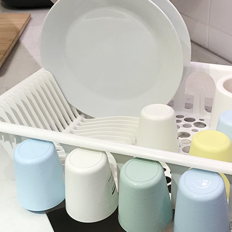 Raft de uscat vase pentru bucătărie, design modern minimalist, suport pe blat