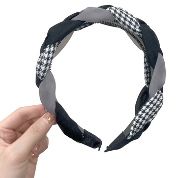 Francuski vintage headband sa širokim rubom, protuklizni dodatak za pranje lica