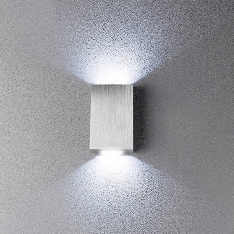 LED zidna svjetiljka - moderni minimalistički stil, kompaktni pravokutni dizajn za hodnik, spavaću sobu ili dnevni boravak