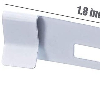 Klip za vertikalne žaluzije, bijeli POM materijal, dodatak za zavjese, jednostavno kačenje bez alata
