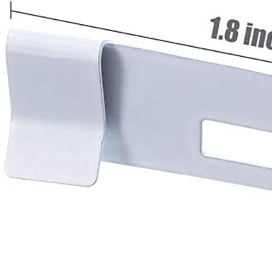 Klip za vertikalne žaluzije, bijeli POM materijal, dodatak za zavjese, jednostavno kačenje bez alata