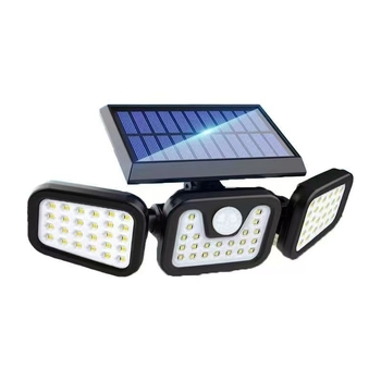 Prilagođena solarna zidna svjetiljka za vanjsku upotrebu, vodootporna, LED s dugim vijekom trajanja, vrlo jaka, štednja energije, vrtna rasvjeta sa senzorom pokreta