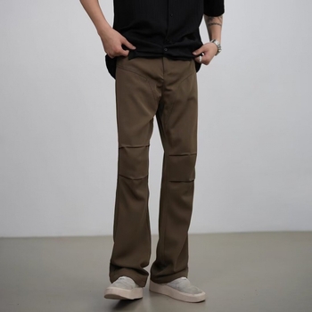 Nyári harém stílusú férfi nadrág, bokáig érő, drapírozott, slim-fit, casual elegáns nadrág